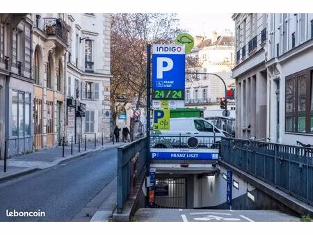 parking indigo franz liszt - paris