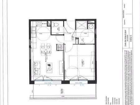 appartement 2 pièces 44 m²