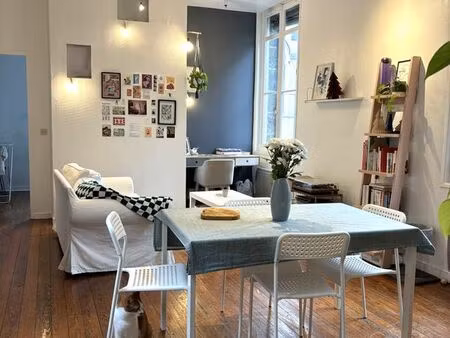t2 meublé lumineux – place saint-michel