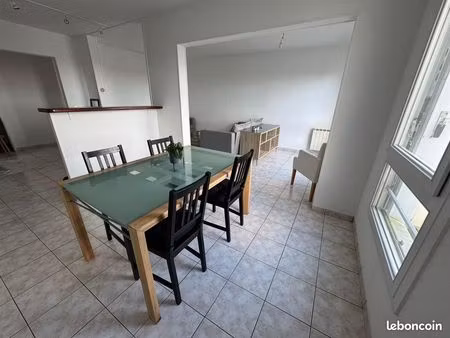 appartement meublé – t3 - 2 chambres - 81 m² à louer à cholet