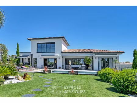 l'horizon suspendu - villa lumière  design et vue nature