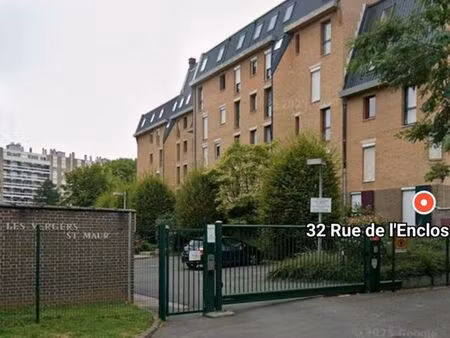 appartement t2 - enclos st maur à marcq en baroeul - 52m2 avec parking - arrêt de tramway 
