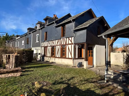 maison montville avec jardin - car park - 4 pièces - deux chambres - 91.37 m2