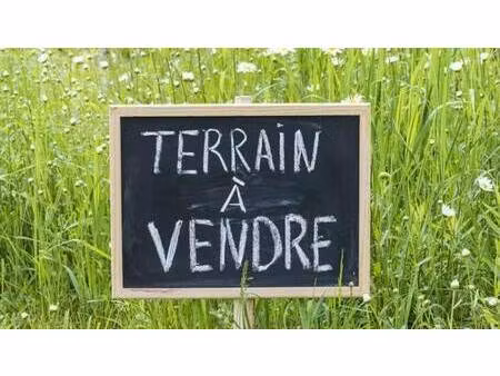 terrain constructible viabilisé à vendre