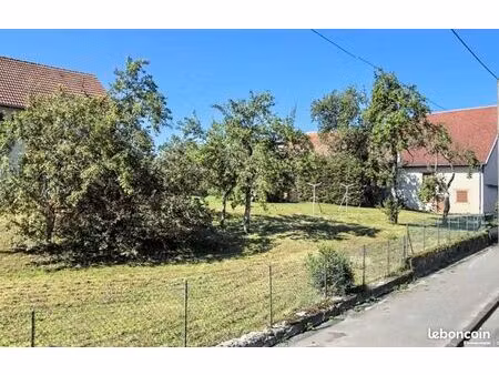 terrain 771 m² valdahon