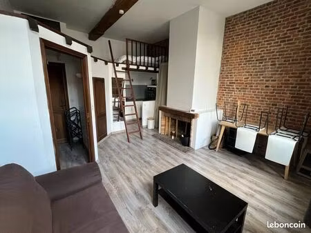 appartement vieux lille 27m2 + mezzanine