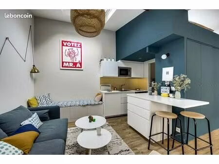 a louer studio 25m² meublé secteur gare