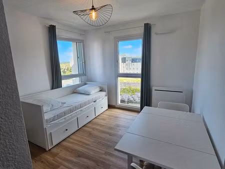 studio meublé 18 m² à grandmont (tours)