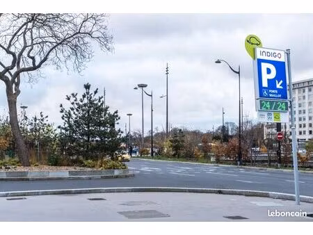 parking indigo porte maillot - paris