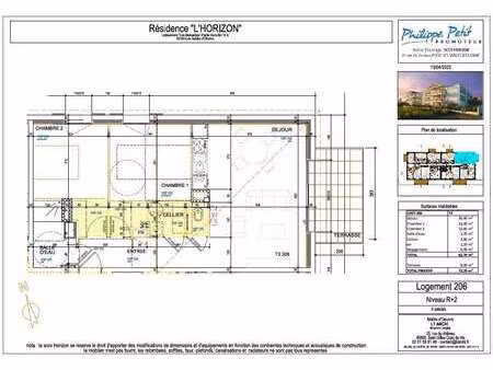 location appartement 3 pièces aux sables-d'olonne (85100) : à louer 3 pièces / 66m² les sa