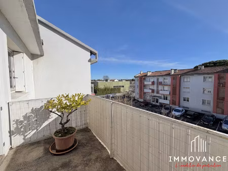 appartement t4 traversant 72m² avec 12m² de terrasses