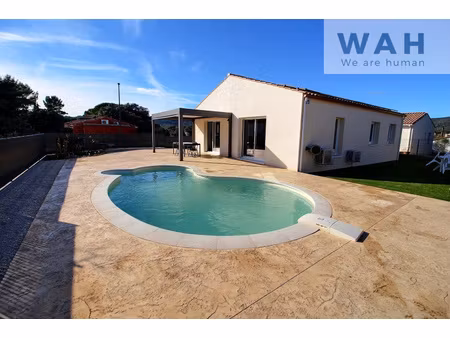 vente maison 4 pièces avec pergola bioclimatique 34270 clare