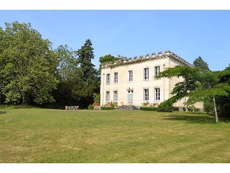 château historique  +1ha  piscine  environnement calme - confolens