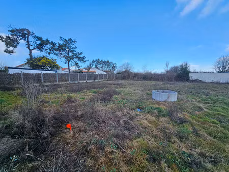 terrain saint jean de monts 621 m2