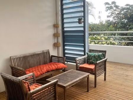 t2 la saline les bains 45m2 + 20m2 terrasse