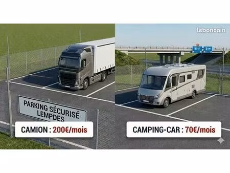 parking sécurisé lempdes (63) – camions & camping-cars – accès a71/a75/a89