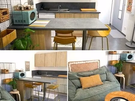 appartement t2 semi meublé montbrison