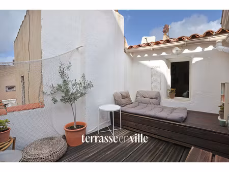 exclusivite -le panier - 33m2 -t2 - dernier etage - terras