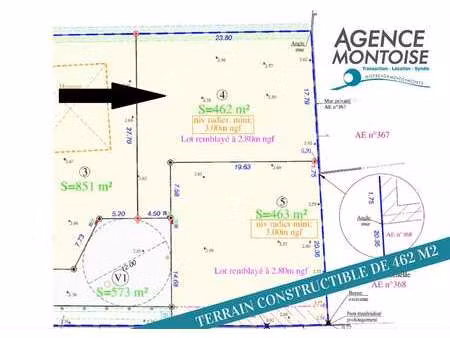 vente terrain à notre-dame-de-monts (85690) : à vendre / 462m² notre-dame-de-monts
