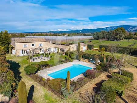 mas rénové avec piscine et installations équestres en campagn