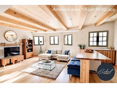 haut de villa / dernier etage / saint-paul-de-vence / garage / j