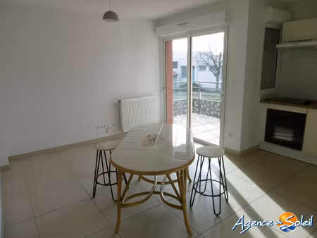 location appartement 2 pièces 42m² narbonne 11100