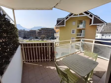 location appartement 2 pièces meublé 37m² challes les eaux 73190