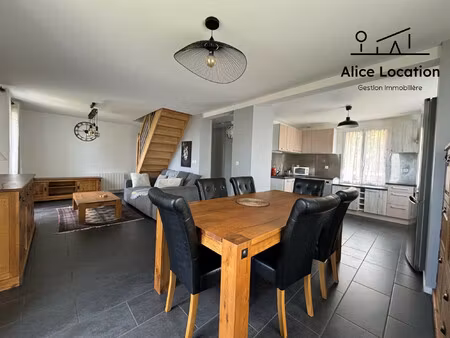 location appartement 4 pièces 75m² neuvecelle 74500