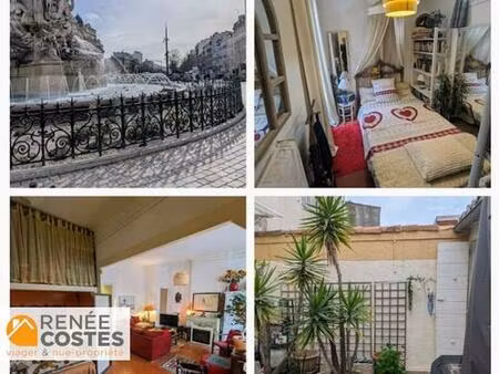 viager occupé - f81 ans - marseille (13006)