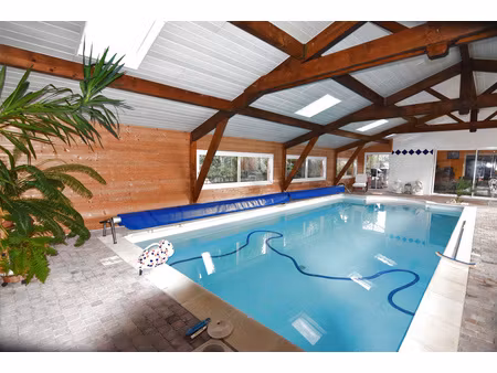 à vendre proche châtillon/chalaronne maison p8 de 315 m2 piscine sur 3500m2 avec 900 m2 à 