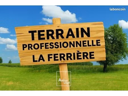 terrain 1 800 m² la ferriere