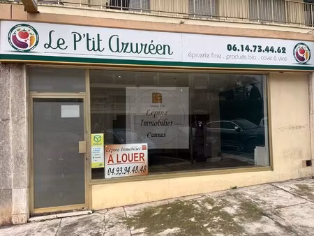 location local commercial 37m² le cannet 06110
