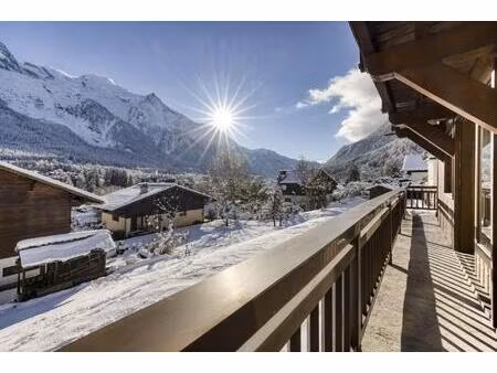 barnes chamonix mont blanc - chalet - 5 chambres - vue mont blanc - les pecles