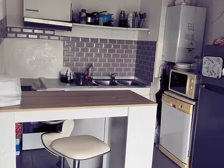 grand studio dans résidence récente vendu loué