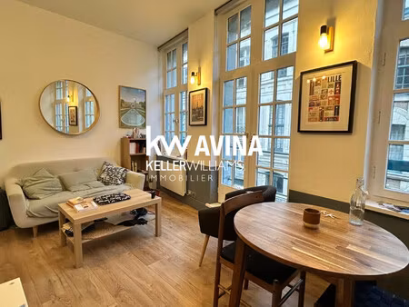 achat appartement 2 pièces 35m² lille 59000