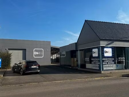 magazijn met kantoor te huur in centrum heule.