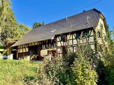 maison alsacienne rénovée avec grange et dépendances sur 16 ares