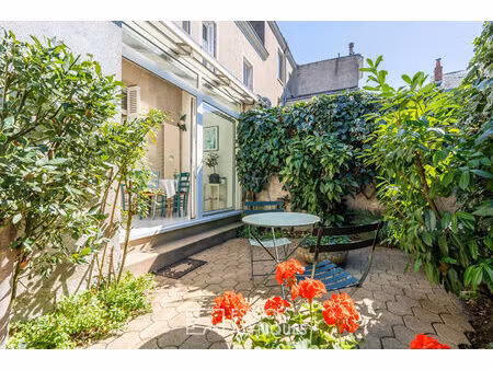 maison tourangelle de caractère en coeur de ville avec garage