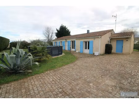 vente maison 5 pièces 110m2 saint-andré-de-lidon 17260 - 242550 € - surface privée