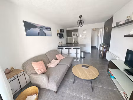 carnon charmant t2 de 30 m2 - terrasse - parking