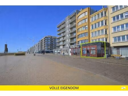 commercieel te koop in koksijde met 2 slaapkamers