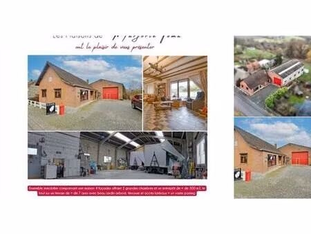 surface industrielle à vendre à rue léopold lenoble 7 jemeppe-sur-sambre (vbd81514)