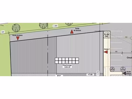 location local commercial chambray les tours 37170