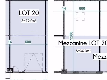 local d'activité a louer