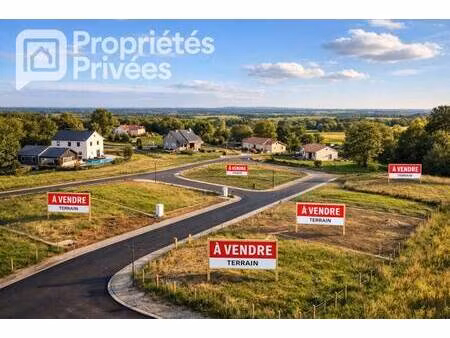 terrain constructible viabilisé à vendre