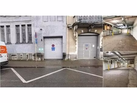 parking à louer à bruxelles (vbd81958)