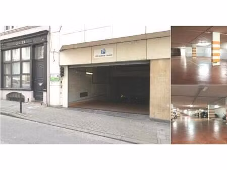 parking à louer à bruxelles (vbd82094)