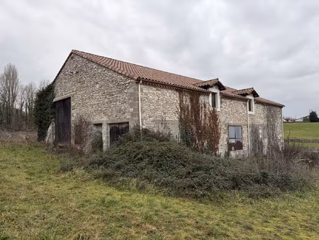 exclusivité - grange réhabilitable avec terrain piscinable