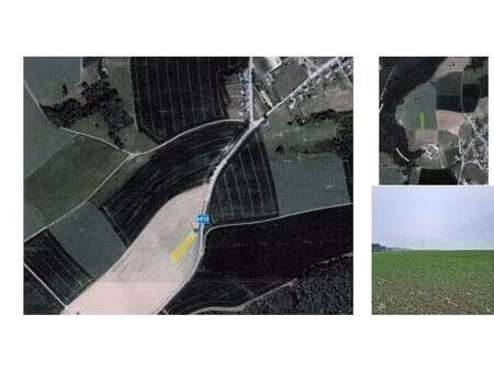 terrain agricole à vendre de 8934 m² à hulsonniaux (vbd82275)