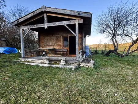 terrain de loisir avec un chalet de 25 m2 avec mezzanine canton d'aignay le duc avec 550m2